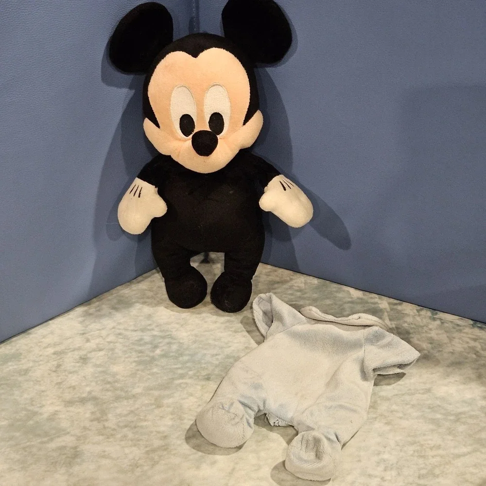 Disney Babies Mickey Plush Bundle 3 Disney Store Disney Parks Baby Mickey Rattle